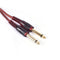 1.5M Cable, Dual RCA Male to Dual 6.35mm 1/4 inch Male Mixer Audio CableBDSE
