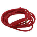 Replacement Audio Cable with Mic for Beats by Dr. Dre Headphone red
