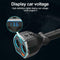 A21Q Dual USB 5V 2.4A QC3.0 LED Digital Car Phone Charger w/Lighter Sockets A
