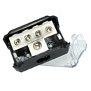 4Way Audio Amp Power/Ground Splitter Distribution Block 1*0ga In 4*4ga Out
