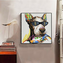 5D DIY Full Drill Diamond Painting Handsome Dog Cross Stitch Embroidery Kit
