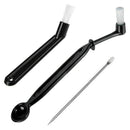Coffee Machine Cleaning Brush with Spoon Tool Set for Espresso Machine Grou H7C3