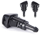 2PCS Windshield Washer Wiper Fan-Shaped Water Spray Nozzle Dodge Charger RamA3C