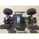 Stainless Steel Chassis Armor Protection Skid Plate for 1/10 RC Crawler Acc