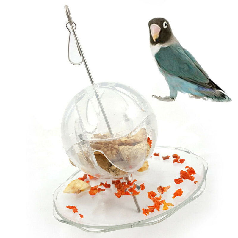 Pet Parrot Bird Cage Accessories Feeder Hanging Ball Forage Toys Pet Treats