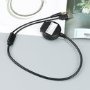 USB & 3.5mm aux to bluetooth audio aux & usb female adapter cable for car  vz J_