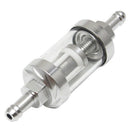 Aluminum Alloy Glass Motorcycle Gas Fuel Gasoline Oil Filter Moto Accessori