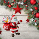 Christmas Tree Ornaments 2020 Santa Wearing Hanging Decor Creative Gifts -AU