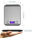 Kitchen Scale Electronic Food Weighing Scale Digital Measuring Gram Accurate HOT
