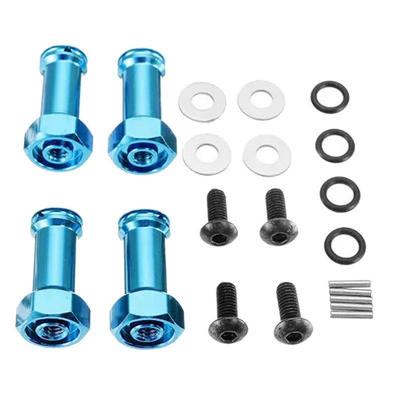 12mm Wheel Hex Hub Extension Adapter for 1/14 Wltoys 144001 Blue