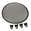 1Piece Speaker Grills Cover Case with 4Pcs Screws & 4Pcs Fix Bracket for 12