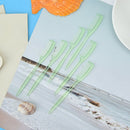 5pcs eye beauty plastic brush eyebrow comb eyebrow brush eyelash extens gxTOCA