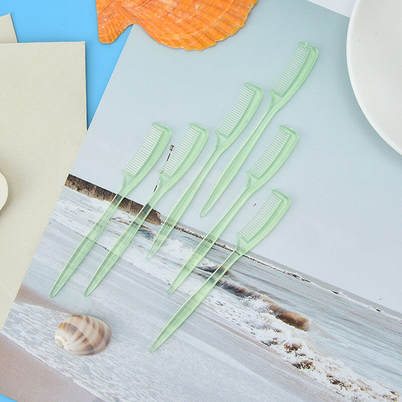 5pcs eye beauty plastic brush eyebrow comb eyebrow brush eyelash extens gxTOCA