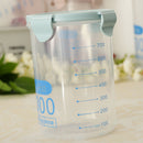 2Pcs Cereal Container Storage Containers Keepers BPA Free Blue1000ml+800ml