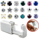 Disposable Easy Sterile Nose Piercing Gun Unit Piercing Nose Stud Ring Tool New