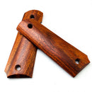 1 Pair Natural Wood Patches Handle Scales Blanks Material for 1911 Grips Models