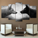 Modern Wall Hanging Canvas Picture Art Print Painting Home Decor Wolf-L