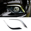Fit For Atenza M6 Gj Chrome 2017 Front Fog Light Lamp Cover Eyebrow Eyelid