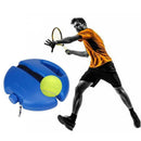 Tennis Trainer Base Exerciser With Rope Single Set Swing Automatic Rebound Blue