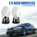 2pcs Detachable ABS Deer Whistles Car Motorcycle Safety Deer Warning Whistles