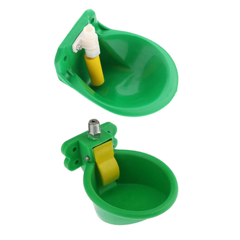 Set of 2 Automatic Goats Waterer, Plastic Sheep Drinking Water Bowl Also for