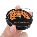 Magnetic Type Stove Thermometer Flue Pipe Wood Burner Temperature Gauge