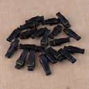 Plug Connector Kit Sealed Electrical Wire Waterproof 20 Sets 2pin Way Automotive