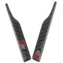 2Pc Carbon Fiber Rearview Mirror Anti-collision Door Edge Guard Strip ProtectoOZ