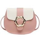 Fashion Women'S Handbags Simple Flower Decoration Small Bag Women'S Girls C
