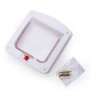 4 Way Locking Pet Cat Kitty Small Dog Doggy Puppy Flap Safe Door Tunnel Lot