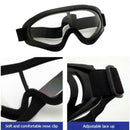 Safety Goggles Over Glasses Large Clear Protective Protection Lens Outdoor V2G3