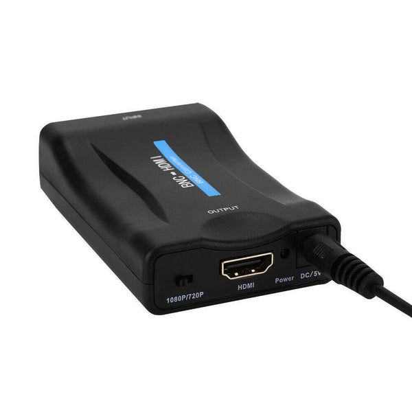 Black Converter BNC To HDMI Conector TV Signal With USB Cable HD 1080P/720P