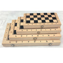 Folding Chess Board Wooden Chess Set 3 1 Board Game for Chess Lovers 39x39cm