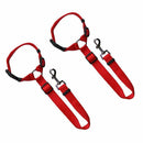 2 Packs Dog Cat Safety Seat Belt Strap Car Headrest Restraint Adjustable Ny Y4Q5