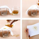 10PCS Cotton Cloth Baby Diapers Inserts Liners 3 Layers Reusable Newborn Nappy
