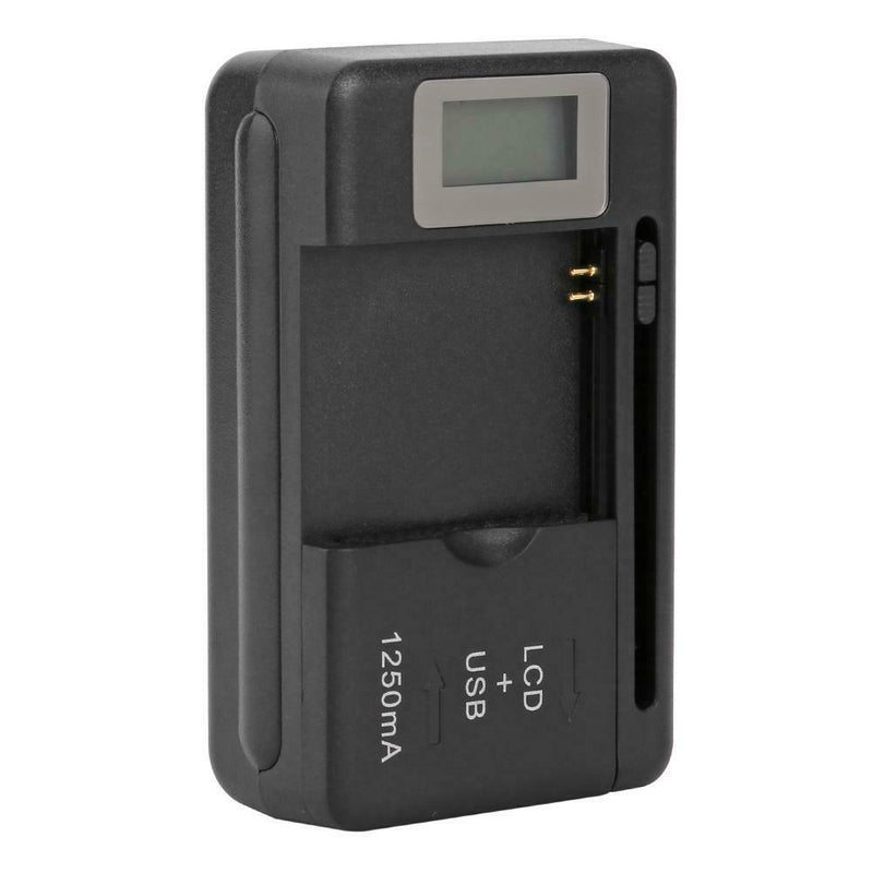 SS-5 Universal Battery Charger USB Phone Charger with LCD Indicator Display