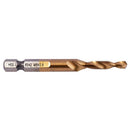 6Pcs HSS Titanium M3 - M10 Combination Hex Deburr Countersink Tap Drill Bit C3S7
