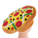 Food Pizza Design Hat Fancy Dress Halloween Birthday Kids Costume Accessory