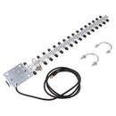 Outdoor Directional 2.4GHz WiFi 25dBi Yagi Antenna,RP-SMA Connector and 1.5m
