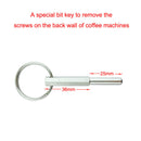 Universal Repair Security Tool Key Open Security Oval Head Screws Coffee Machine