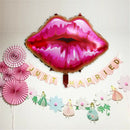 Lip Helium Balloons Red Lip Balloon For Valentine'S Day Kiss Me Foil Balloo