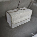 Soft Felt Folding Car Organizer Storage Bag Vehicle Tool Box Multi-Use Trun W7I2