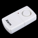 Mini Anti-Theft Security System 120dB Vibration Alarm White for Door Window