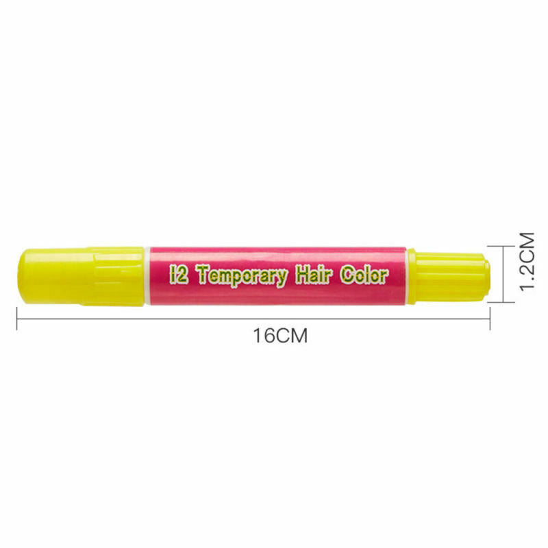 Disposable Temporary Hair Color Dye Mascara Hair Chalk Pen Hair Salon  VAW