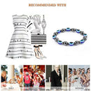 Unisex Magnetic Bracelet Beads Hematite Stone for Therapy Health Care Hemat