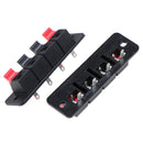 2Pcs 4 Positions Spring Connector Terminal Audio Speaker Terminals Wiring C3C