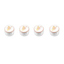 4x Mini Night Flying Signal Lamps LED Navigation Light (White Flashing)