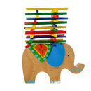 Baby Wooden Toys Educational Elephant Balancing Blocks Wood Balance Beam Game