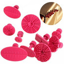 10Pcs Auto Tool Kit Plastic Glue Tabs Puller Tabs For Car Dent Paintless Re