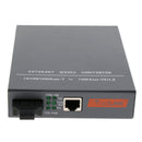 Built-in Gigabit Ethernet Media Convertor, Multi Mode Dual SC Fiber,